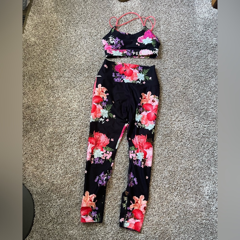 Peloton Sports Bra and Pants